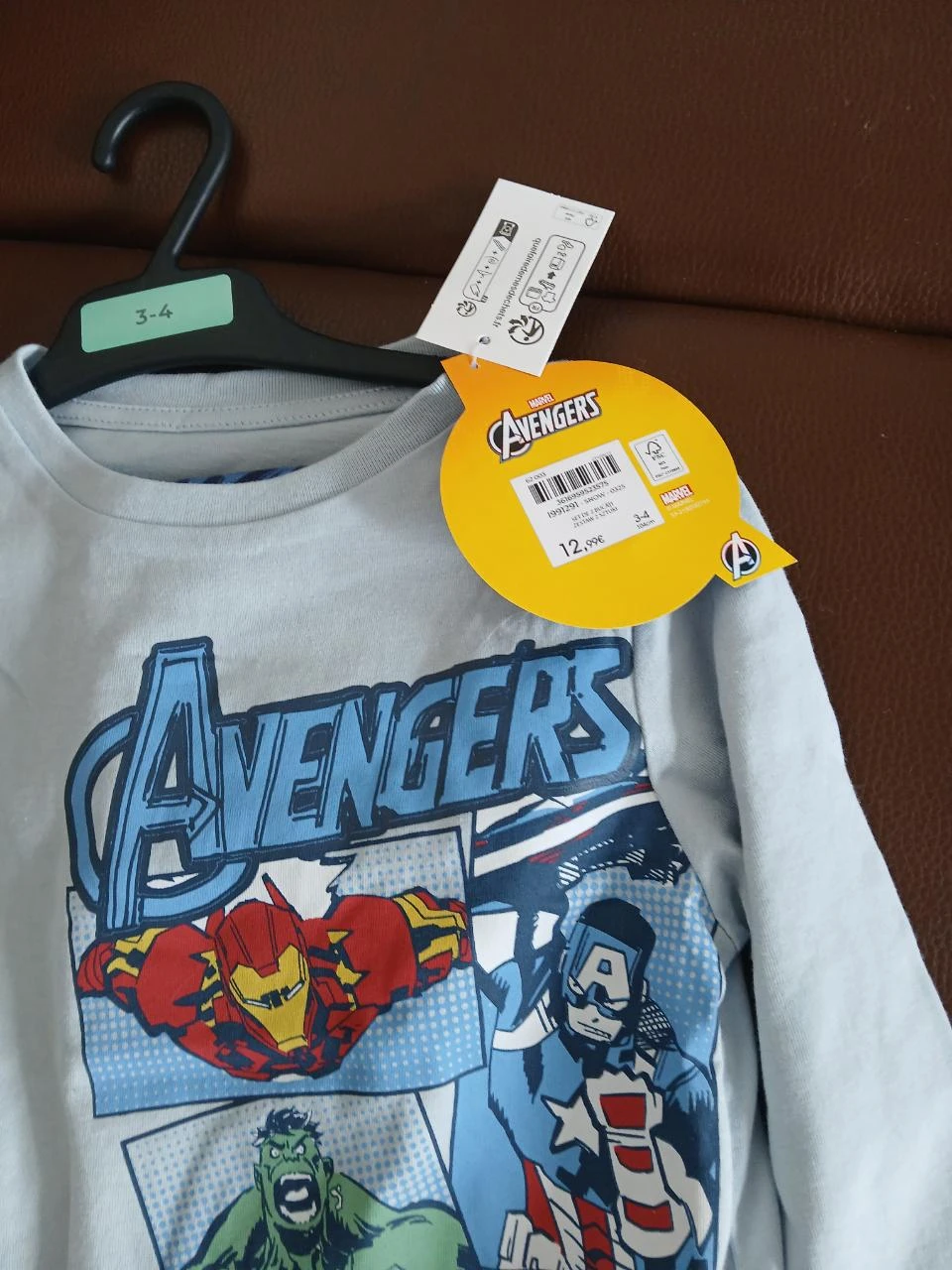Marvel Avengers boys' pajamas set 104 cm 3/4 years – photo 4